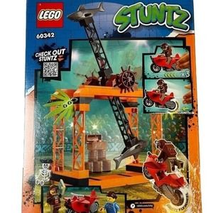 Lego City 60342 Stuntz Shark Attack Stunt Challenge 122 Pcs New Gift Retired